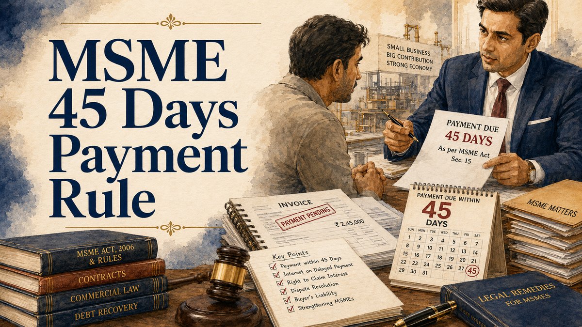 MSME delayed-payment records arranged for a Section 16 compound-interest calculation