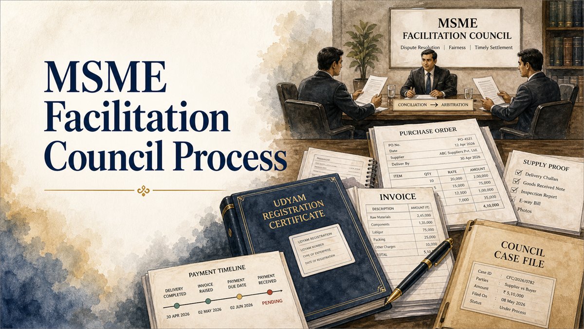 MSME Facilitation Council process for delayed payments - Chambers of AK
