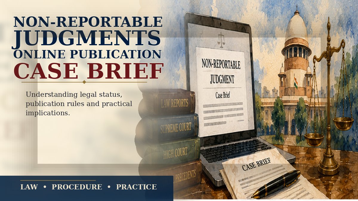 Can non-reportable judgments be published online? - Chambers of AK