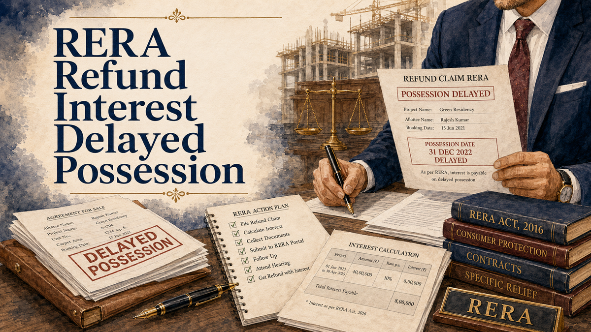 RERA delayed possession in Bihar - Chambers of AK