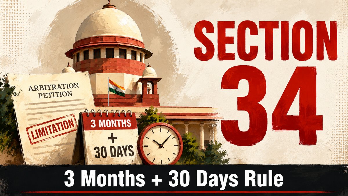 Section 34 arbitration award challenge - Chambers of AK